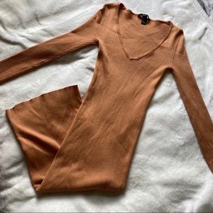 Long sleeve maxi dress